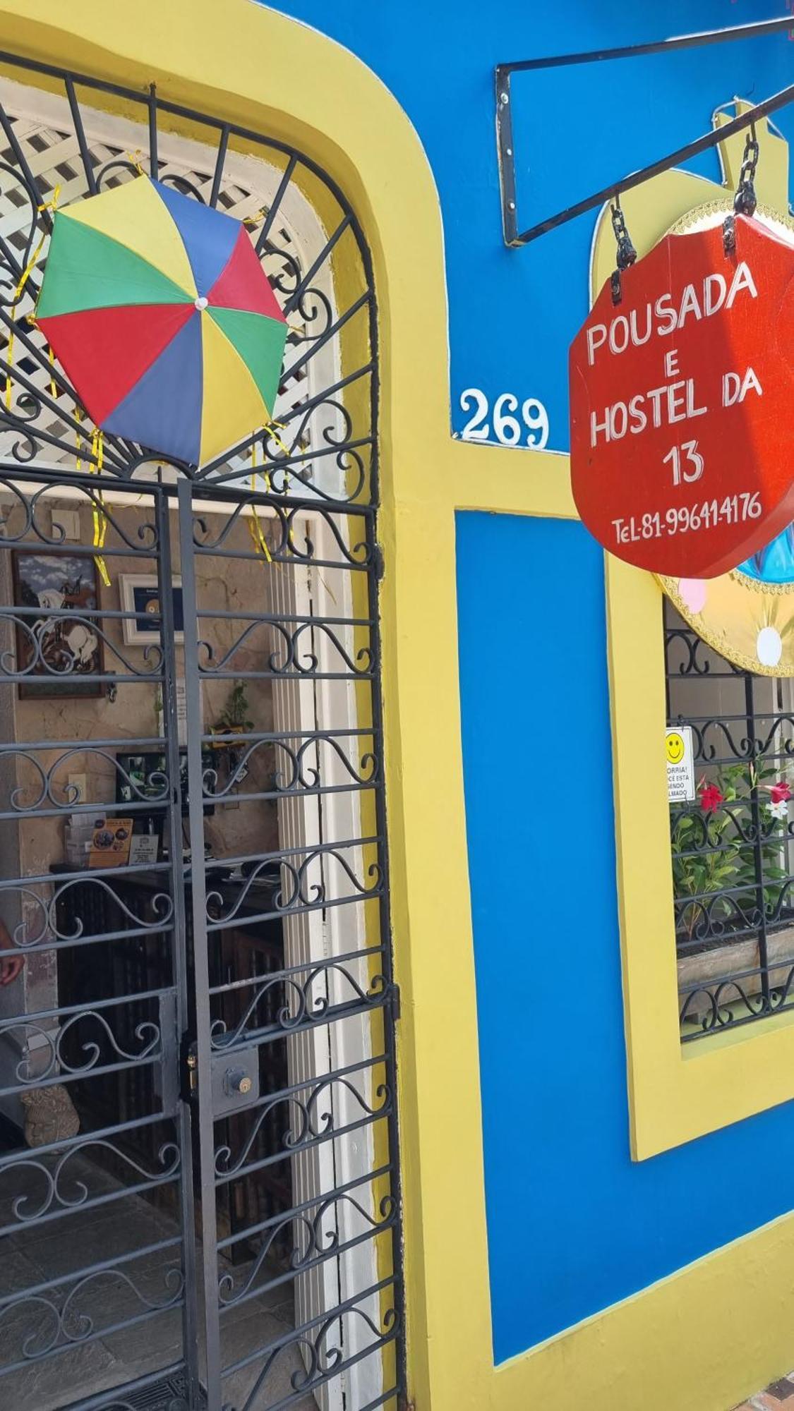 Hostel E Pousada Da 13 Olinda Exteriör bild