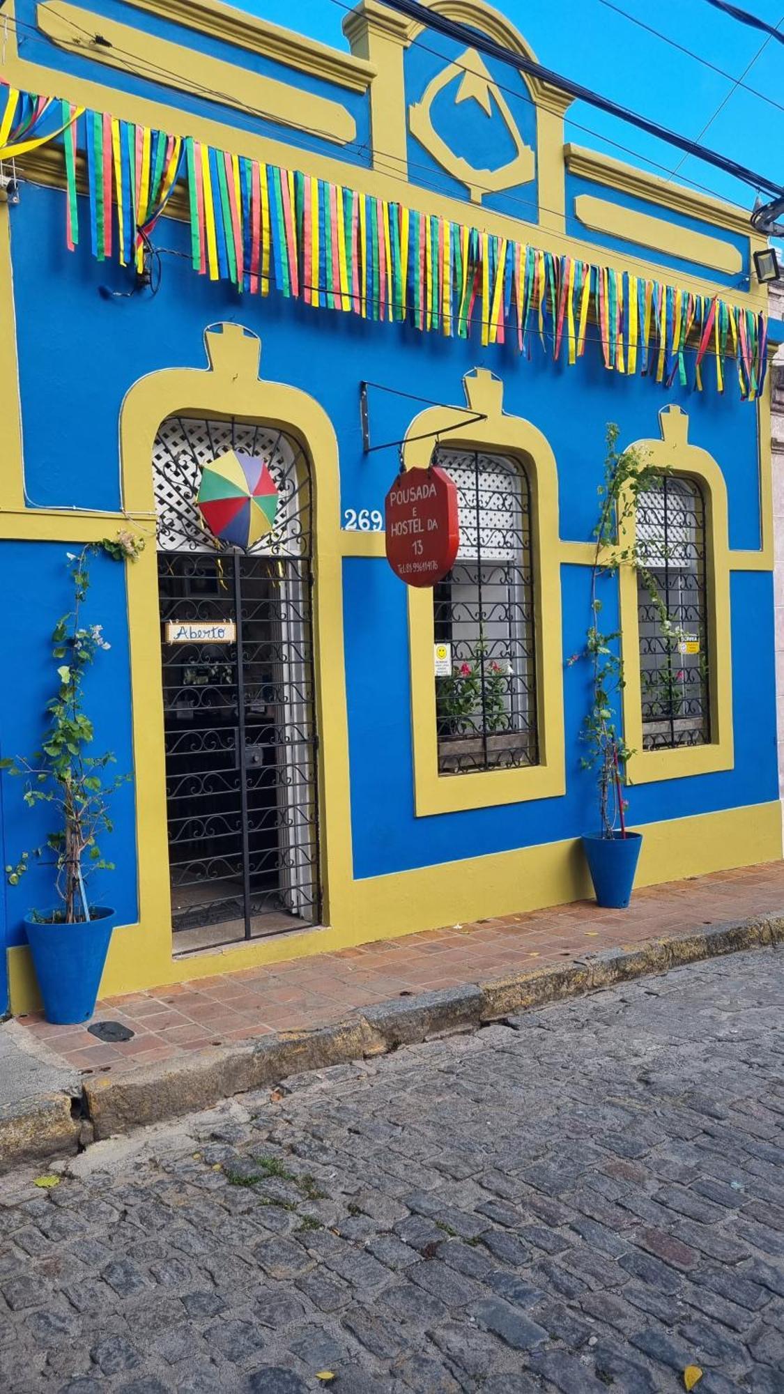 Hostel E Pousada Da 13 Olinda Exteriör bild
